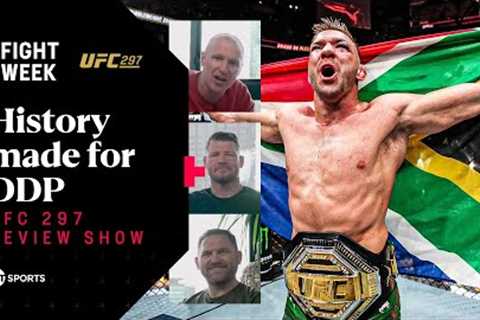 2️⃣ NEW UFC Champions 🏆 🏆  #UFC297 Review Show with Michael Bisping, Adam Catterall, and Nick..