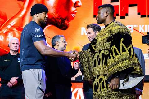 Anthony Joshua Reveals He Turned Down Three Opponents for Francis Ngannou Fight