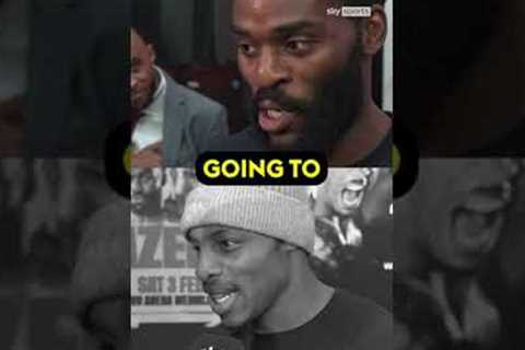 Joshua Buatsi is NOT happy with Dan Azeez for being late🤬 #BuatsiAzeez #Boxing