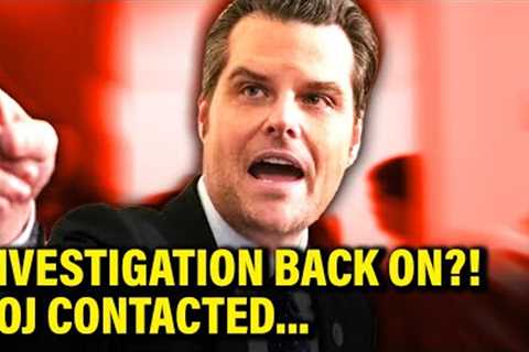 Matt Gaetz''s WORST NIGHTMARE Comes Back to HAUNT Him