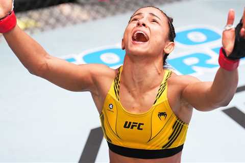 Natalia Silva predicts teammate Paulo Costa knocks out Robert Whittaker at UFC 298
