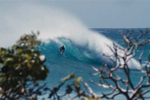 MASSIVE CLEAN NE SWELL IGNITES THE EAST SIDE OF  O''AHU