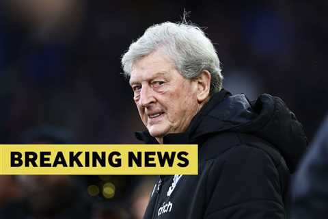 Crystal Palace preparing to sack Roy Hodgson; replacement lined up