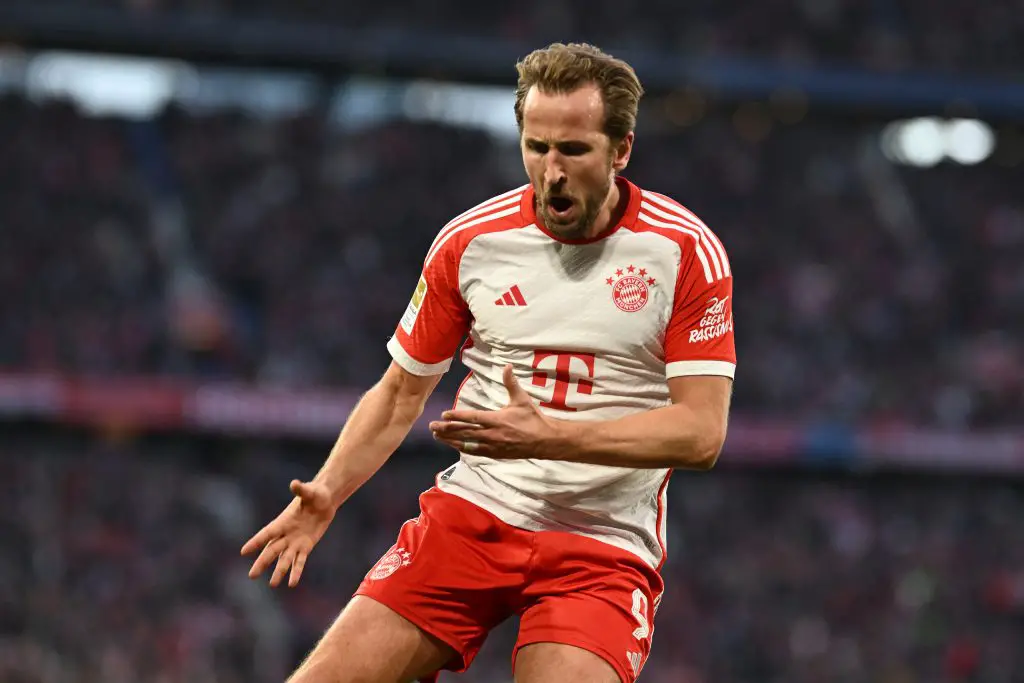 Harry Kane discusses chasing down Robert Lewandowski’s Bundesliga goalscoring record