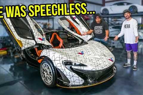 I Showed My Flooded $2,000,000 McLaren P1 To The Only Other Person Dumb Enough To Try To Rebuild It