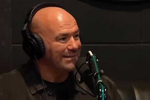 Dana White Shocks Podcast Host by Storming Out of Interview