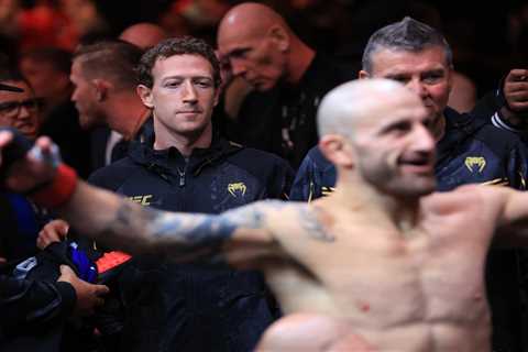 Mark Zuckerberg's Awkward UFC Appearance Sparks Fan Reactions