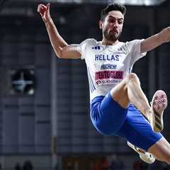 Tentoglou takes world indoor gold and then slates ‘boardless long jump’ proposals