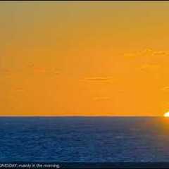 Hawaii Green Flash at Sunset Captured on the 4K LiveStream