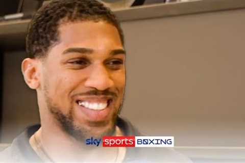 I believe I can knock him out 💢  Anthony Joshua on his fight against Francis Ngannou