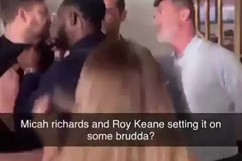 Football Fan Charged with Headbutting Roy Keane During Arsenal vs Man Utd Match