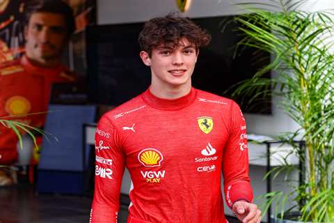 Meet Oliver Bearman, 18, the Record-Breaking Brit F1 Star Making Ferrari Debut