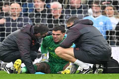 Man City's Ederson Faces Injury Setback Ahead of Clash with Arsenal