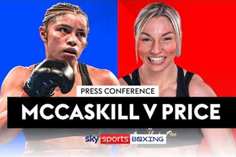 JESSICA MCCASKILL VS LAUREN PRICE! 🔥  Launch Press Conference