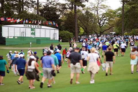 Nine banned things golf fans must never do when watching the Masters at Augusta National