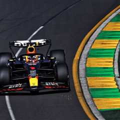 Verstappen tops red-flag halted first practice in Melbourne