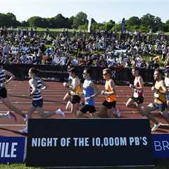 Young athletes in the spotlight at Night of the 10,000m PBs