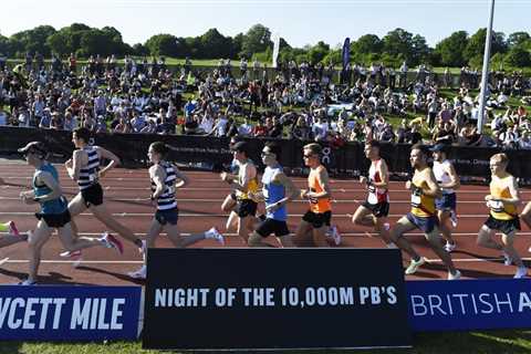 Young athletes in the spotlight at Night of the 10,000m PBs