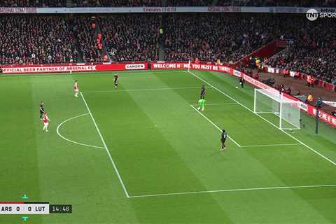 Arsenal vs Luton Fans Furious Over Unusual Camera Angle