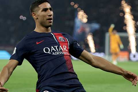 How PSG Intends to Replace Achraf Hakimi Against Barcelona in First Leg