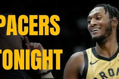 I KNEW RAPTORS WOULD BEAT THE WIZARDS, I'M MORE EXCITED ABOUT PACERS GAME TONIGHT