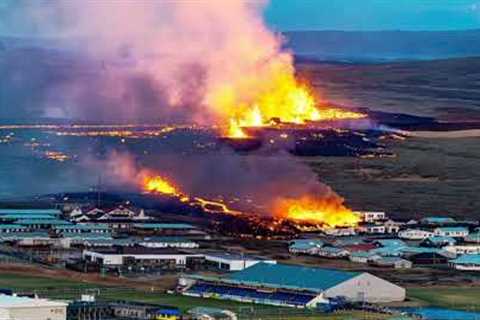 Eruption followup: Mt Thorbjorn moved west, new depression valley and faster landrise! 20.01.24