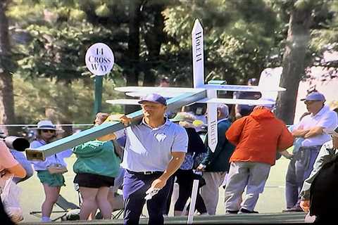 Bryson DeChambeau's Bizarre Signpost Antics at the Masters Leave Fans Baffled