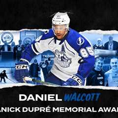 Crunch’s Walcott voted winner of Yanick Dupré Memorial Award | TheAHL.com