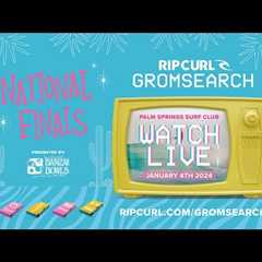 2024 Rip Curl Grom Search - Live Broadcast