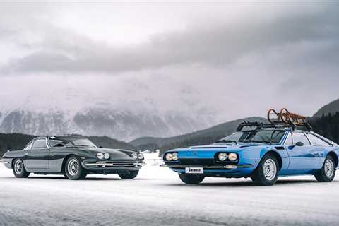 Lamborghinis at St. Moritz