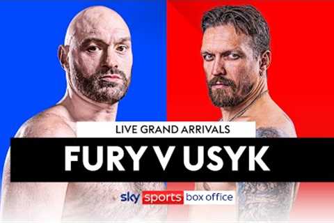 TYSON FURY VS OLEKSANDR USYK!  Live Grand Arrivals 🥊