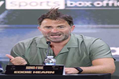 Eddie Hearn Reacts to Viral Picture Mishap