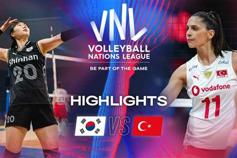 KOR vs. TUR – Highlights | Week 2 | Women’s VNL 2024