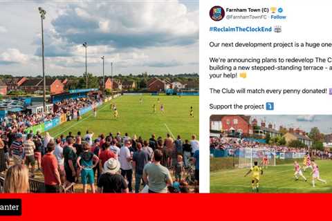 Farnham Town set up fundraiser for ‘huge’ new stadium development