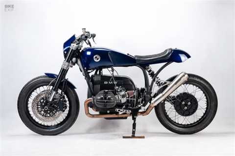 Azul: A BMW R80ST street tracker from Buenos Aires