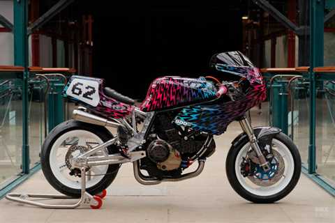 Arfa: A retina-searing Ducati 900 SS by Sticky’s Speed Shop