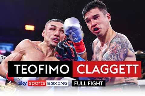 FULL FIGHT! Teofimo Lopez vs Steve Claggett  WBO World Title Fight