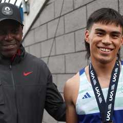 Carl Lewis Q&A after coaching Louie Hinchliffe to Olympic team