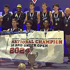 Triangle 16s makes AAU Boys Junior National Volleyball Championships history