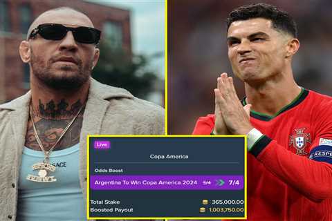 Conor McGregor places eye-watering bet on Lionel Messi and Argentina with Cristiano Ronaldo bet set ..