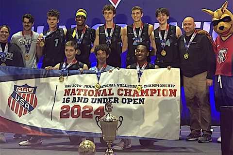 Triangle 16s makes AAU Boys Junior National Volleyball Championships history