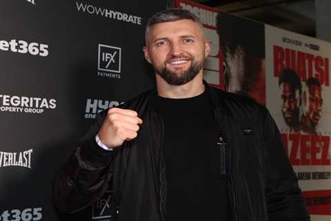 Carl Froch Sparks Feud with Anthony Joshua