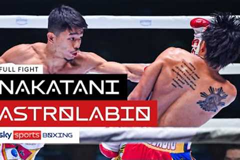 Junto Nakatani STOPS Astrolabio in 160 seconds 😳  Full Fight