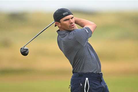 The Open leader Billy Horschel explains bizarre reason he carries West Ham golf bag at Royal Troon