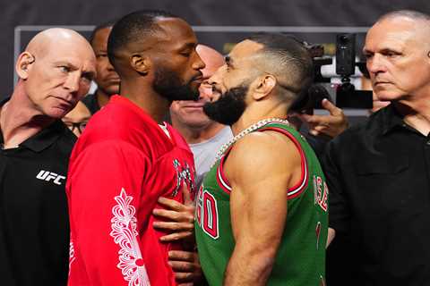 Fiery final face-off between Leon Edwards and Belal Muhammad at UFC 304