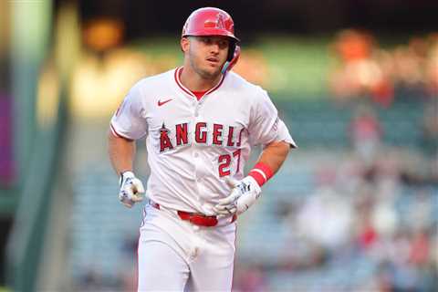 Mike Trout Done For The Year Due To Meniscus Tear