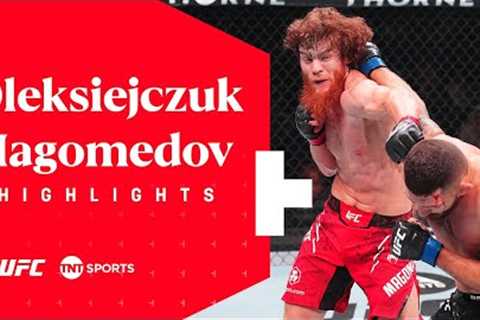 BLOODIED! 🩸  Michal Oleksiejczuk vs Sharaputdin Magomedov Highlights  UFC Fight Night #UFCAbuDhabi