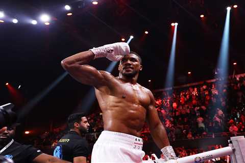 Anthony Joshua Warns Daniel Dubois: He Punches Like a Car Crashing 100mph into a Wall