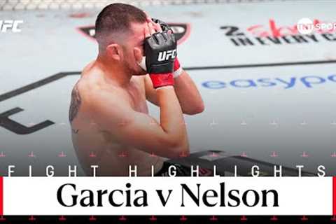 THAT WAS NASTY! 💪  Steve Garcia vs Kyle Nelson  UFC Fight Night Highlights