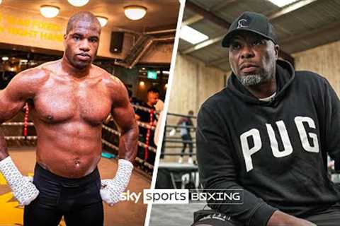 THOU SHALL NOT FEAR! 😤  Daniel Dubois trainer Don Charles is READY for AJ title bout